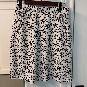 Floral Print Skirt (Size M)